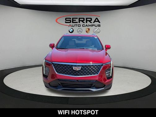 Radiant Red Tintcoat 2024 Cadillac XT4 Premium Luxury