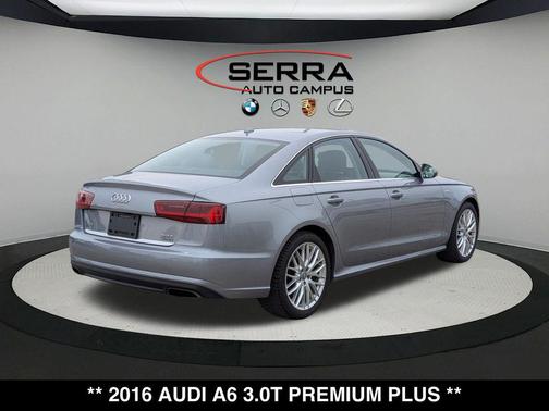 Gray Metallic 2016 Audi A6 3.0T Premium Plus