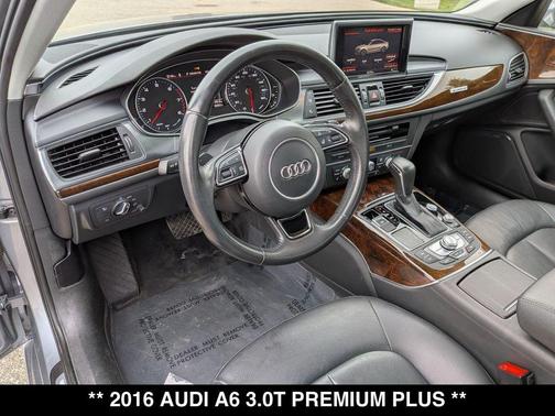 Gray Metallic 2016 Audi A6 3.0T Premium Plus