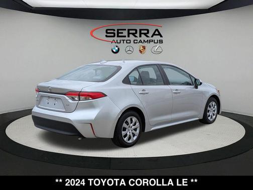 Classic Silver Metallic 2024 Toyota Corolla LE