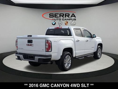 Summit White 2016 GMC Canyon SLT