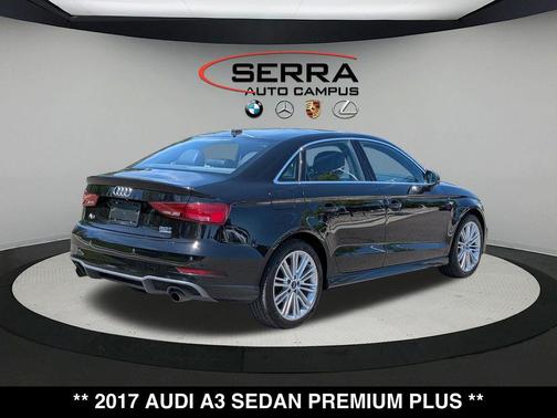 Brilliant Black 2017 Audi A3 2.0T Premium Plus