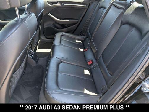 Brilliant Black 2017 Audi A3 2.0T Premium Plus
