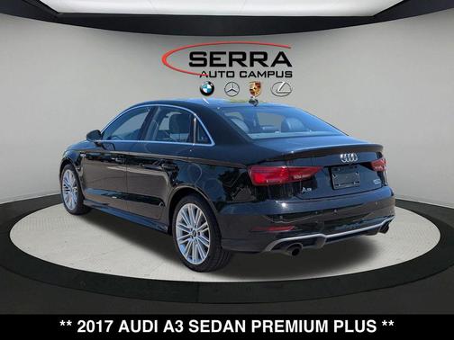 Brilliant Black 2017 Audi A3 2.0T Premium Plus