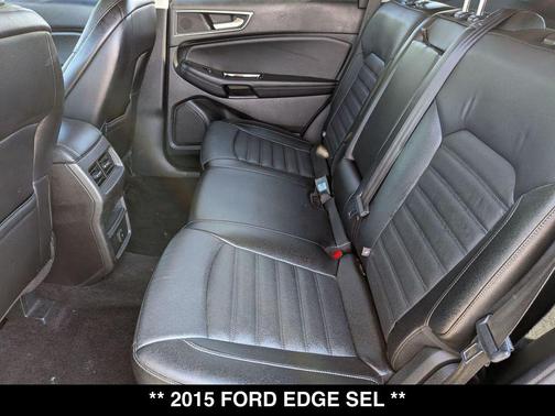 Tuxedo Black Metallic 2015 Ford Edge SEL