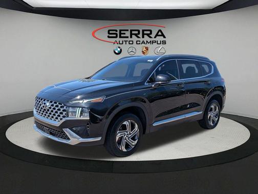 Twilight Black 2021 Hyundai SANTA FE SEL 2.4