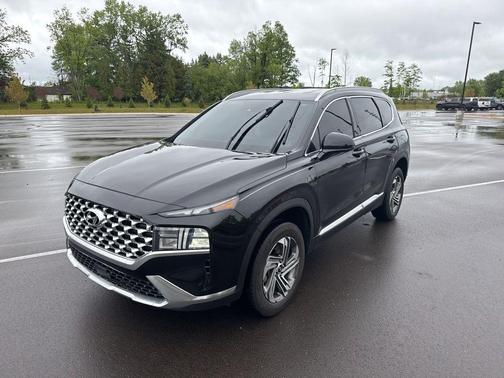 Twilight Black 2021 Hyundai SANTA FE SEL 2.4