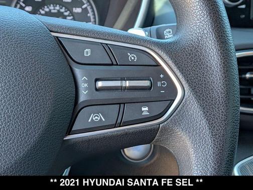 Twilight Black 2021 Hyundai SANTA FE SEL 2.4