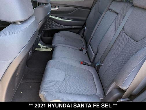 Twilight Black 2021 Hyundai SANTA FE SEL 2.4