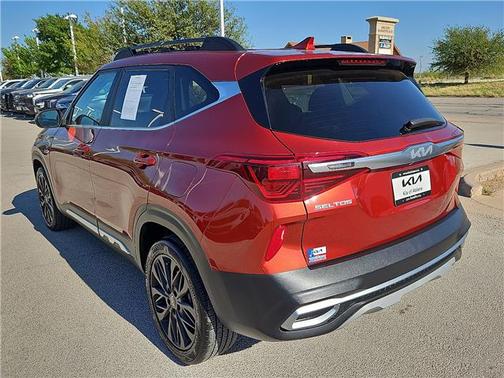 Mars Orange 2023 Kia Seltos Nightfall (DCT) All-Wheel Drive