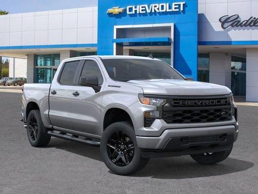Sterling Gray Metallic 2026 Chevrolet Silverado 1500 Custom