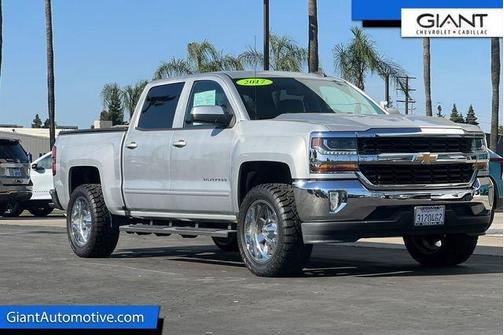 Silver Ice Metallic 2017 Chevrolet Silverado 1500 1LT