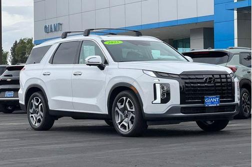 Hyper White 2025 Hyundai PALISADE SEL Premium