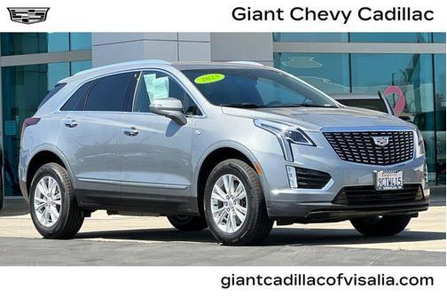 Silver Metallic 2023 Cadillac XT5 Luxury