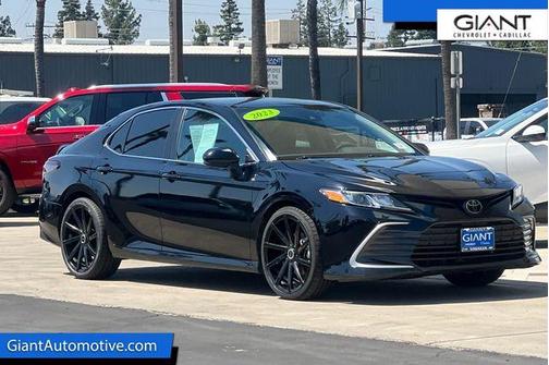 Midnight Black Metallic 2023 Toyota Camry LE