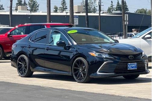 Midnight Black Metallic 2023 Toyota Camry LE