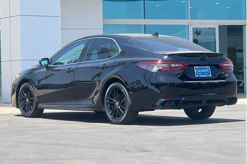 Midnight Black Metallic 2022 Toyota Camry XSE