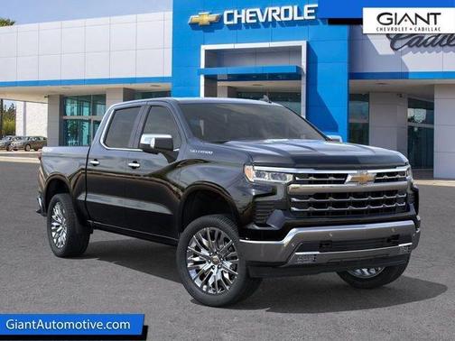 Black 2025 Chevrolet Silverado 1500 LTZ