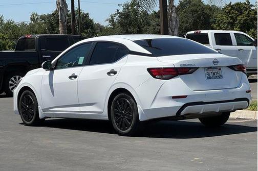 Cloud White 2024 Nissan Sentra S
