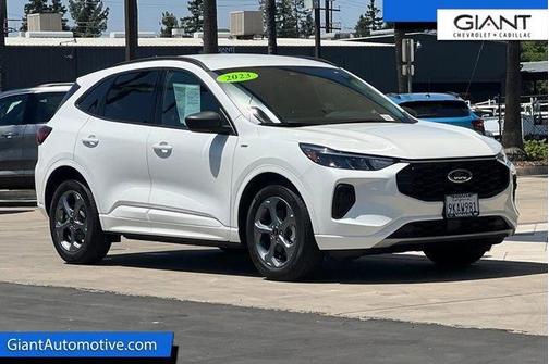 White Metallic 2023 Ford Escape ST-Line