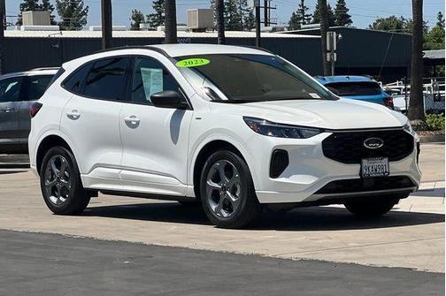 White Metallic 2023 Ford Escape ST-Line