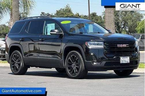 Ebony Twilight Metallic 2023 GMC Acadia SLE