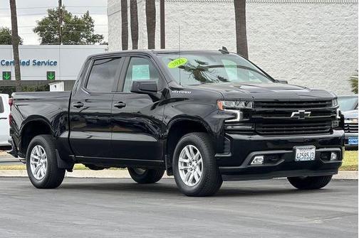 Black 2022 Chevrolet Silverado 1500 Limited RST