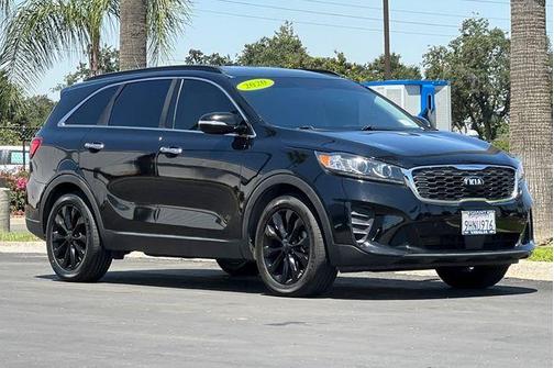 Ebony Black 2020 Kia Sorento S