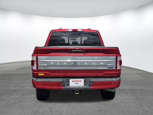 Rapid Red Metallic Tinted Clearcoat 2021 Ford F-150 Platinum