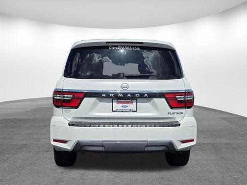 Aspen White 2024 Nissan Armada Platinum