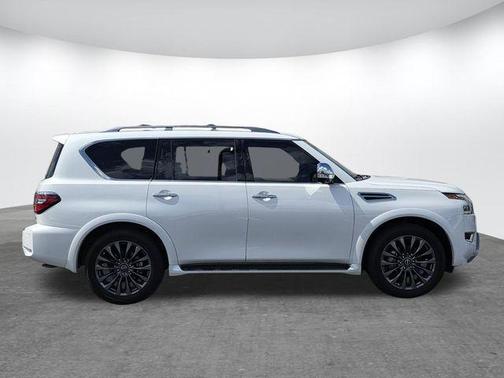 Aspen White 2024 Nissan Armada Platinum
