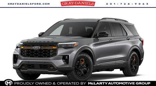 Carbonized Gray Metallic 2026 Ford Explorer Tremor