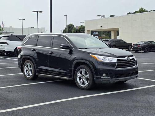 Attitude Black Metallic 2015 Toyota Highlander Limited Platinum
