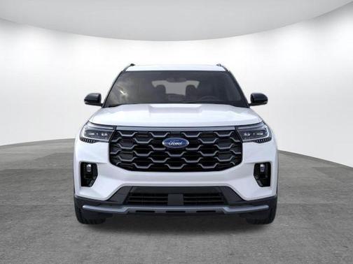 White 2026 Ford Explorer Platinum