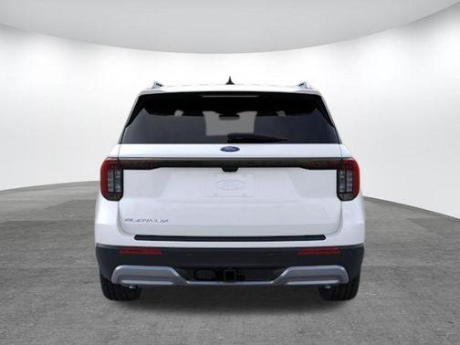 White 2026 Ford Explorer Platinum