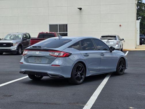 Blue 2024 Honda Civic Sport