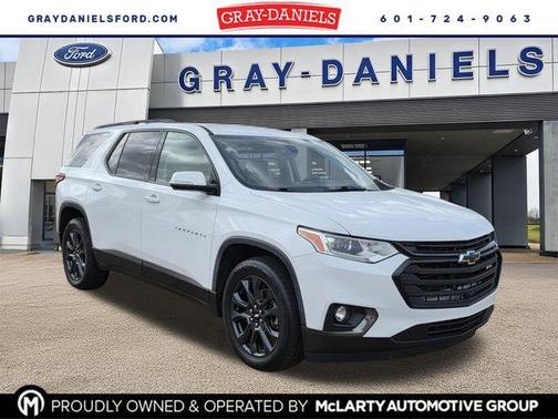 Summit White 2019 Chevrolet Traverse RS