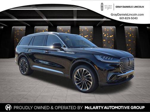 Infinite Black Metallic 2026 Lincoln Aviator Reserve RWD SUV