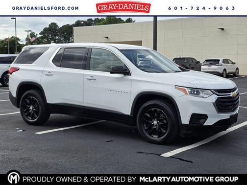 Summit White 2019 Chevrolet Traverse LS