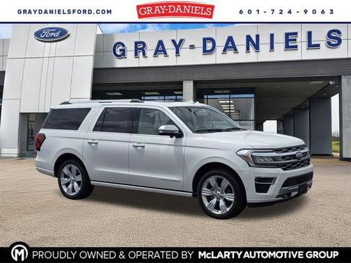 Star White 2024 Ford Expedition Max Platinum