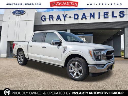 Star White 2023 Ford F-150 King Ranch Truck