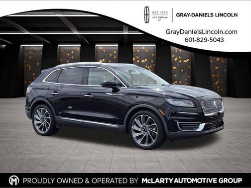Black Metallic 2019 Lincoln Nautilus Reserve