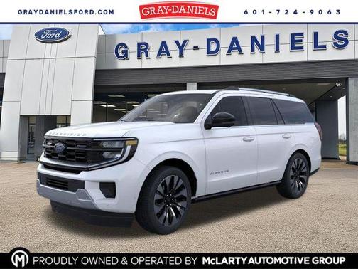 White 2026 Ford Expedition Platinum SUV