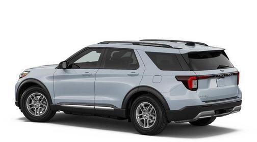 Space White Metallic 2026 Ford Explorer Active