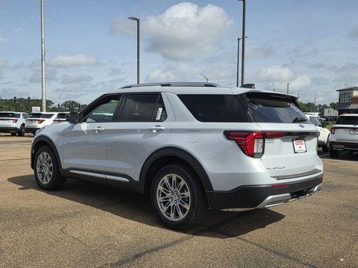 White 2026 Ford Explorer Platinum
