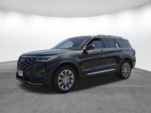 Agate Black Metallic 2026 Ford Explorer Platinum