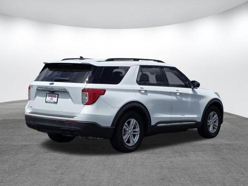 Oxford White 2021 Ford Explorer XLT