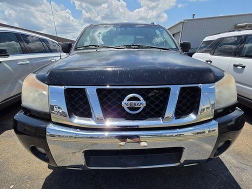 Magnetic Black 2015 Nissan Titan SV