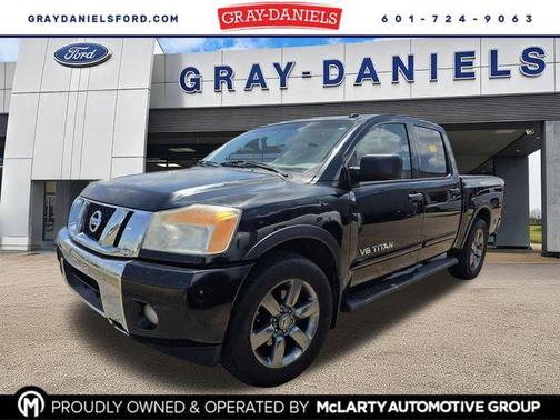 Magnetic Black 2015 Nissan Titan SV