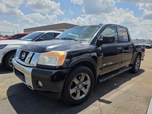 Magnetic Black 2015 Nissan Titan SV